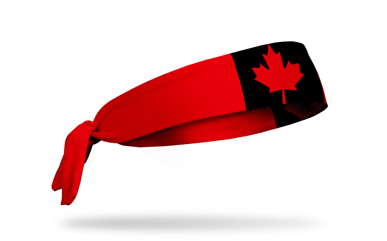 Canadian Blackout Tie Headband - View 2