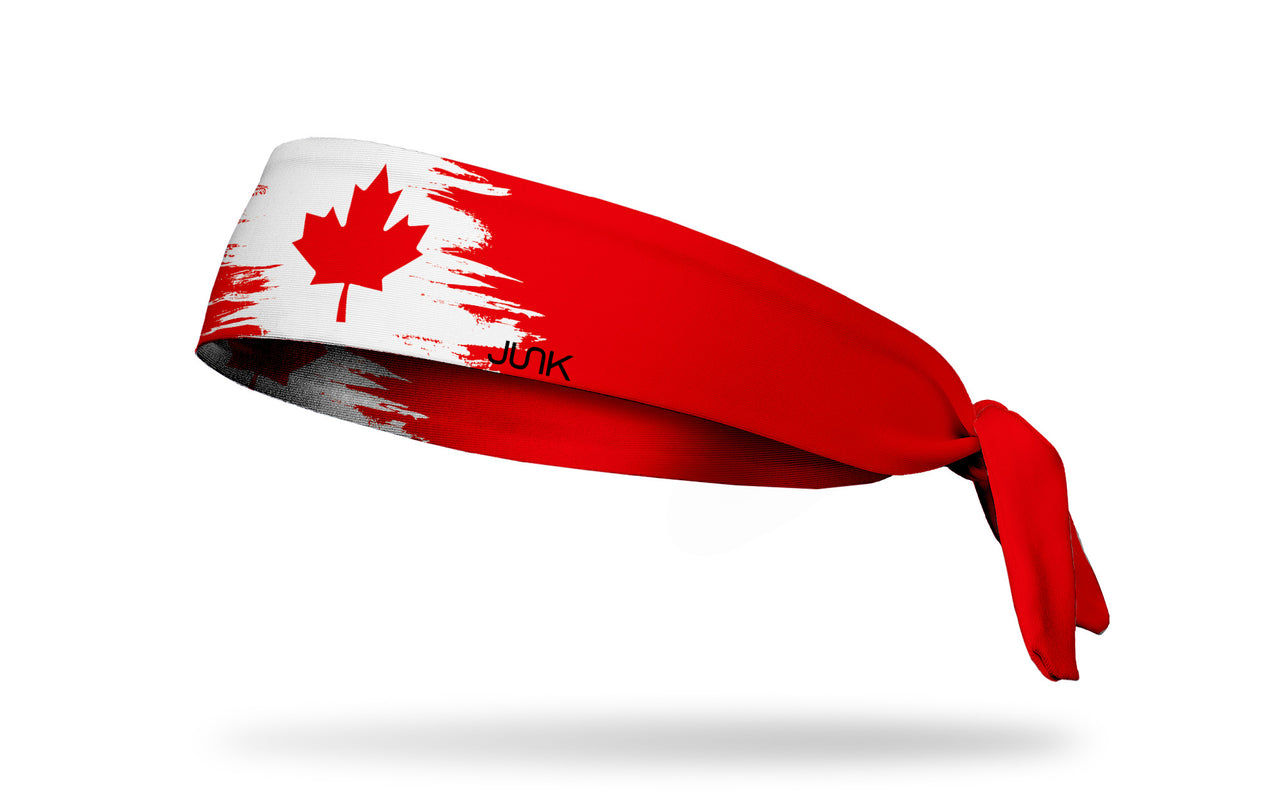 Canadian Streak Tie Headband - View 1