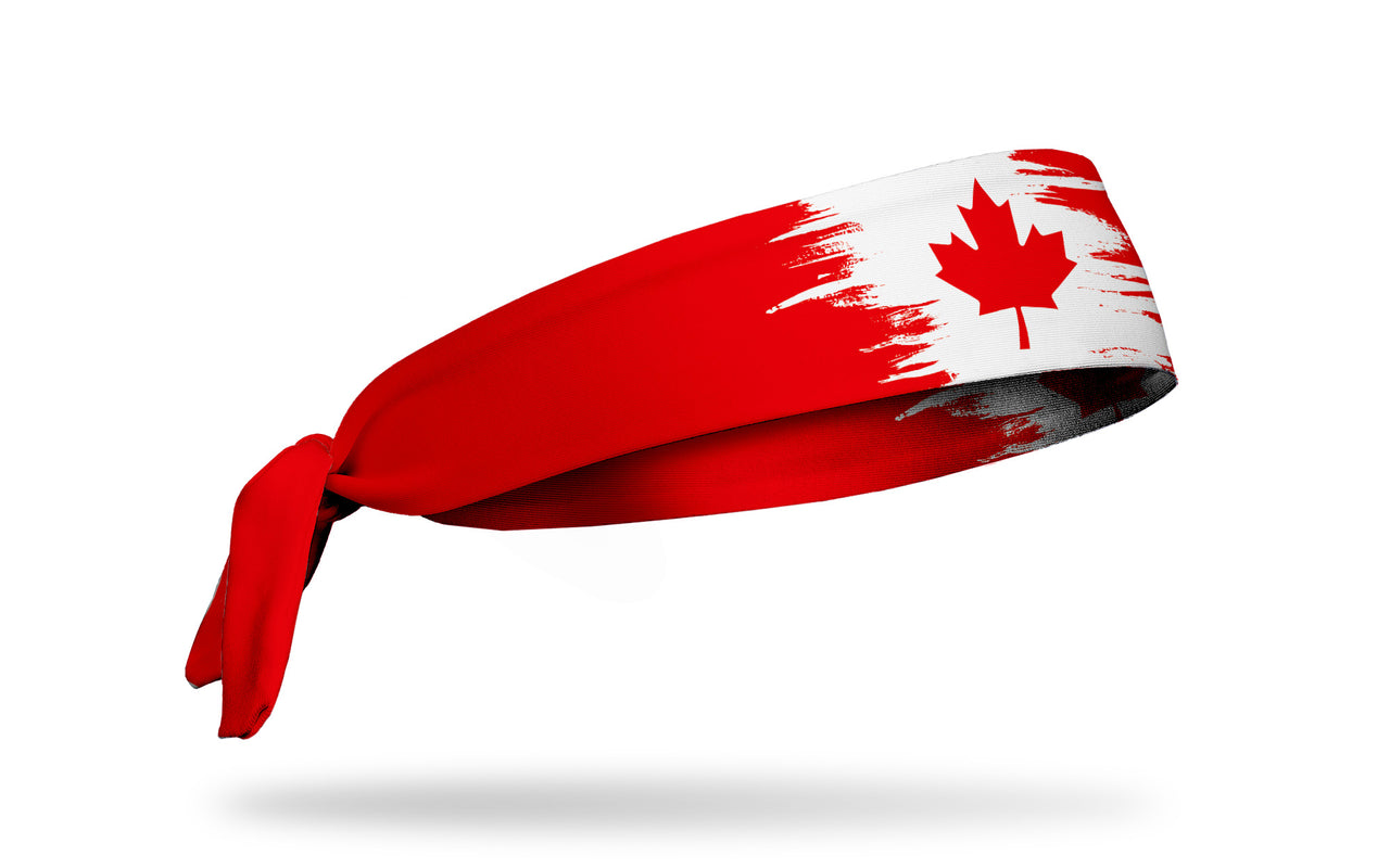 Canadian Streak Tie Headband - View 2