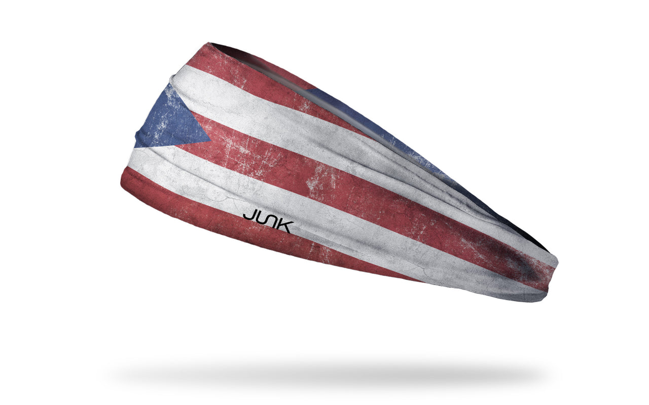 Puerto Rico Grunge Headband - View 2