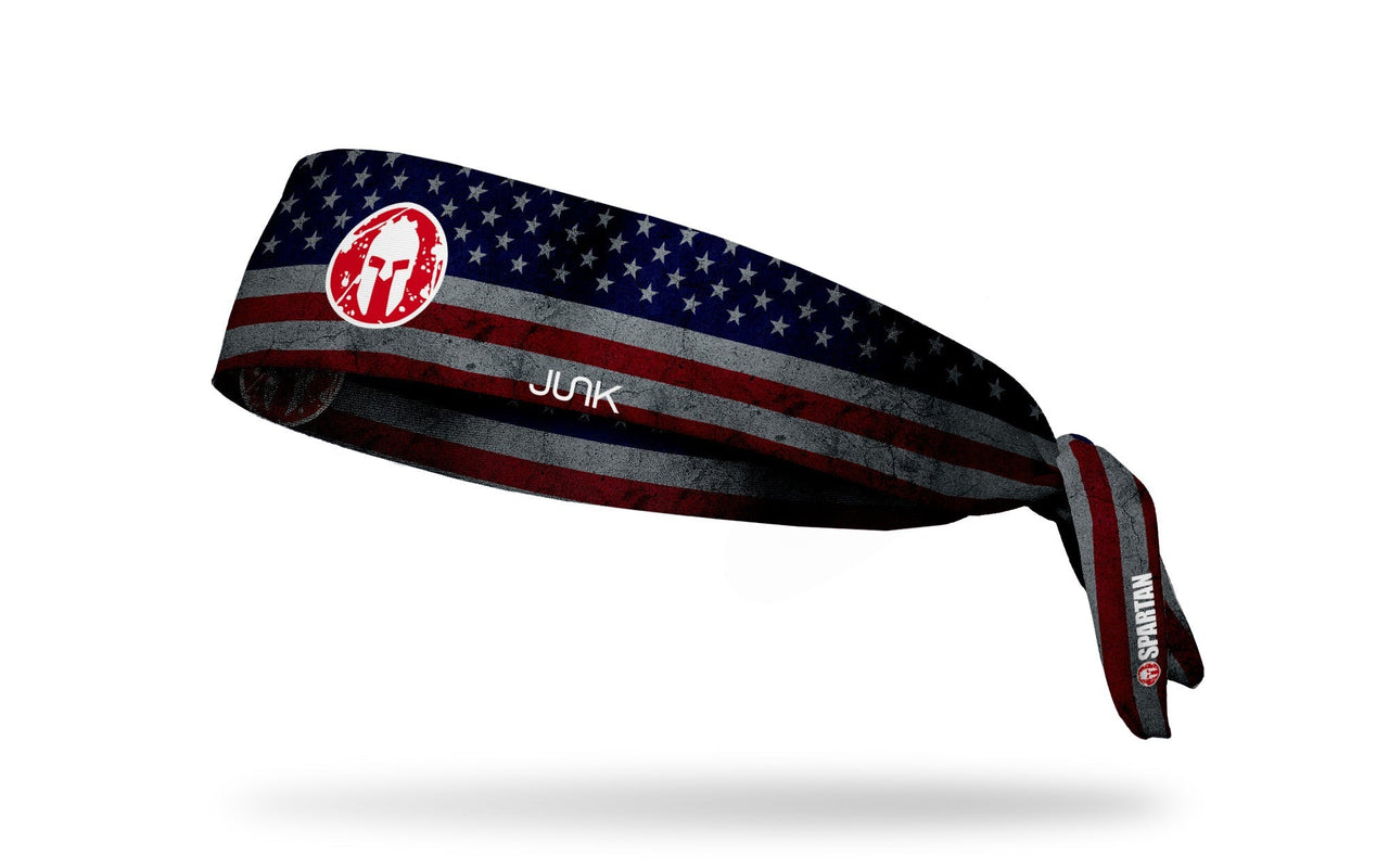 Spartan Americana Tie Headband - View 1