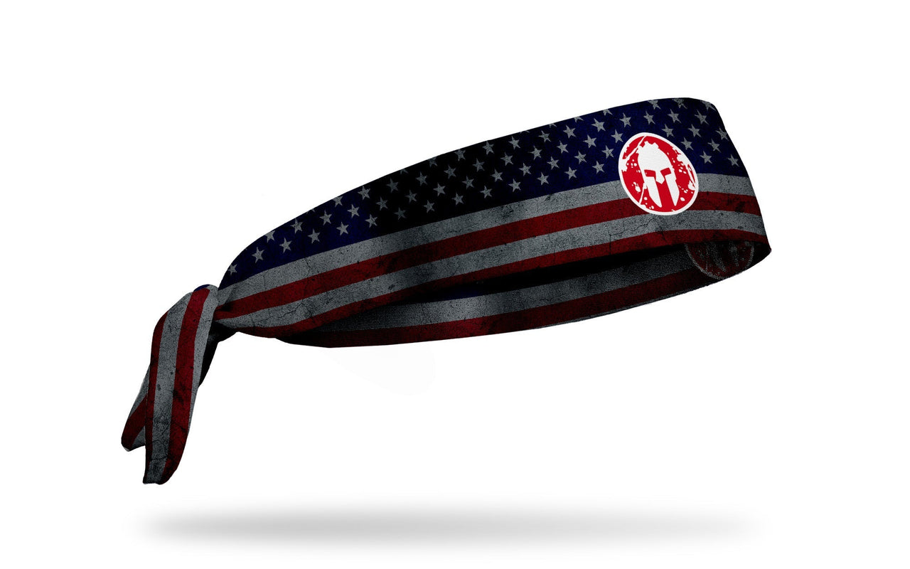 Spartan Americana Tie Headband - View 2