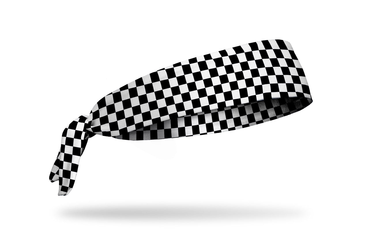 Checkered Tie Headband - View 2