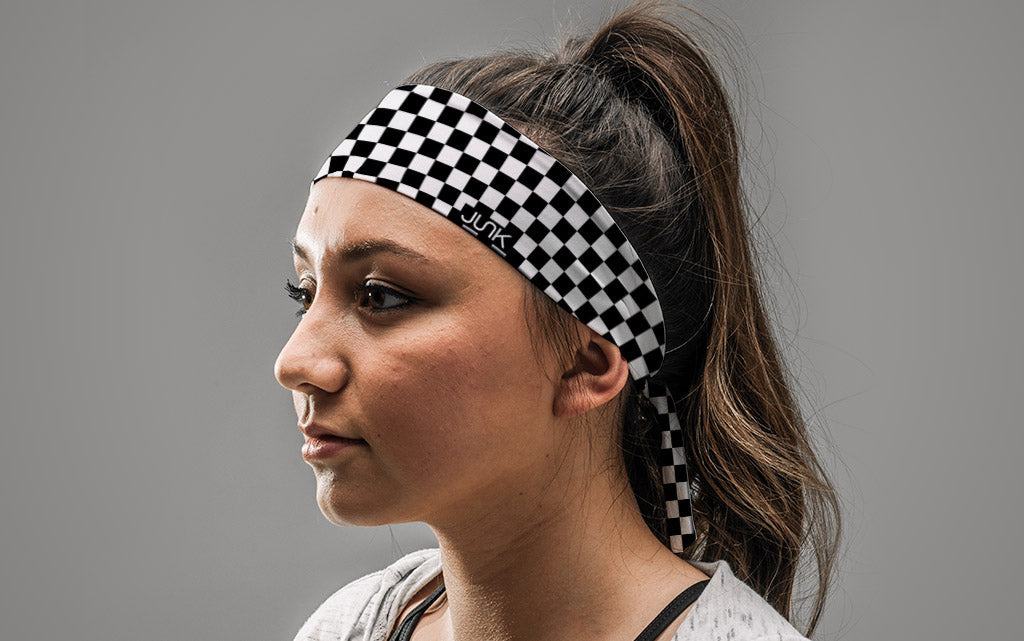 JUNK Brands Americana Collection: Fascia Assorbente Tecnologica Per Sport, Unisex, Leggera Con UPF 50+, Lavabile In Lavatrice