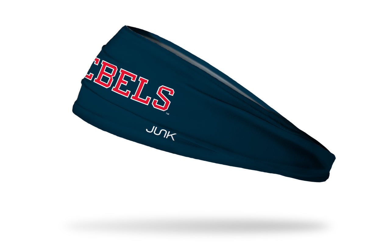 University of Mississippi: Rebels Navy Big Bang Lite Headband - View 1