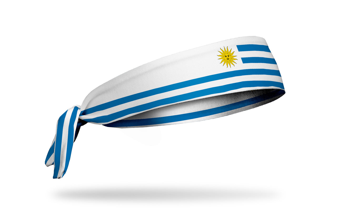 Uruguay Flag Tie Headband - View 2