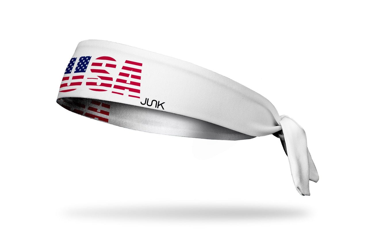 Land of the Free Tie Headband