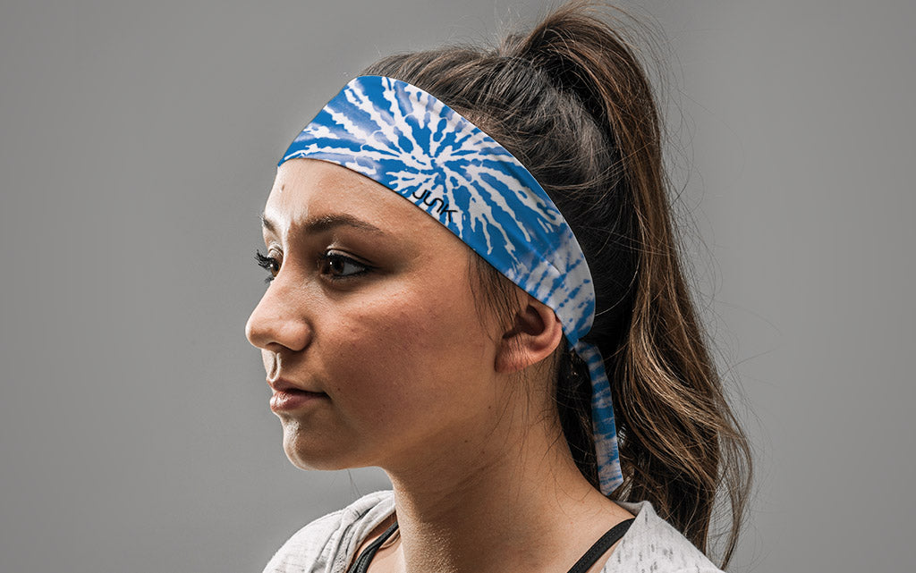 Blue Bird Tie Headband - View 3