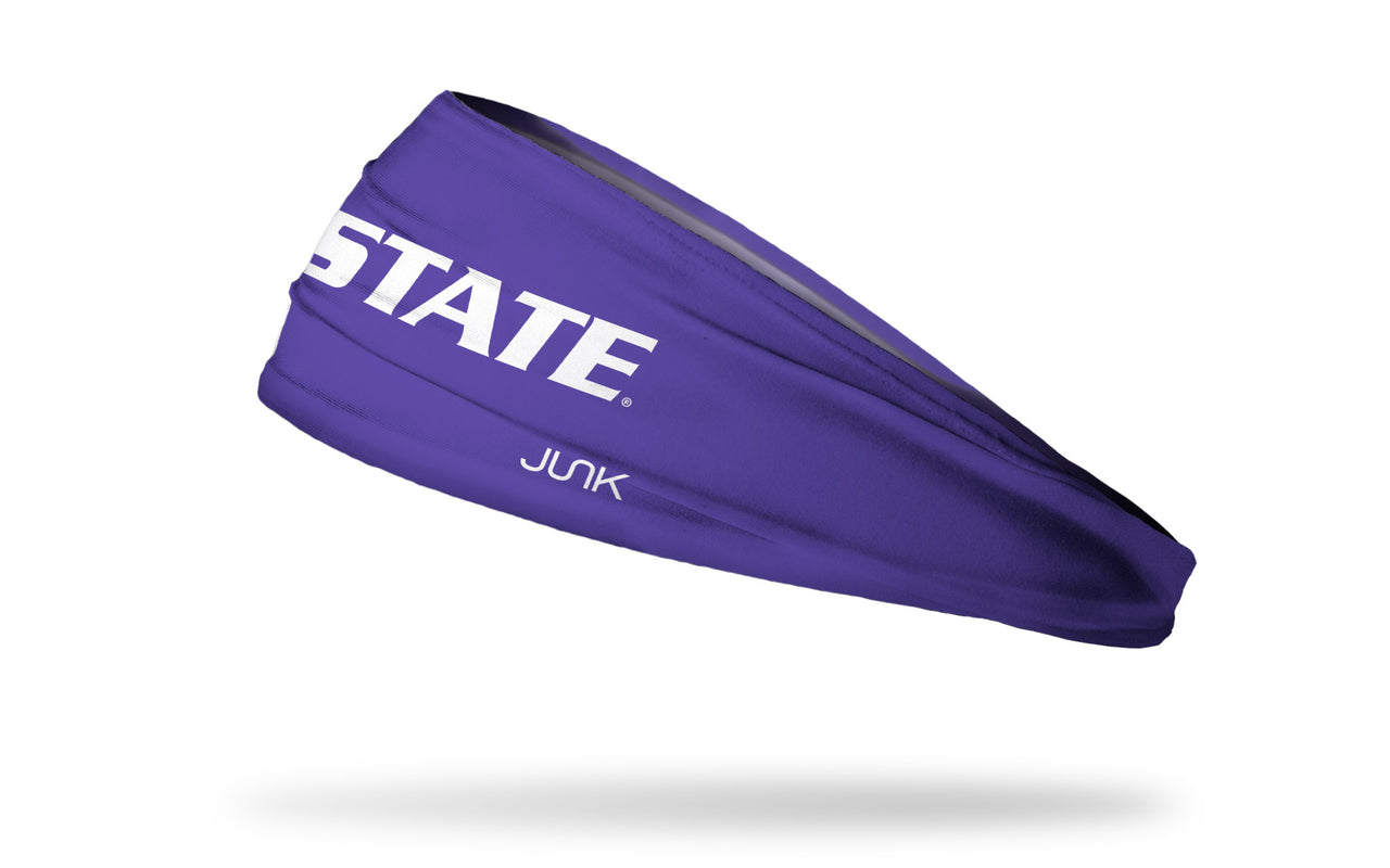 Kansas State University: Wordmark Purple Headband - View 1