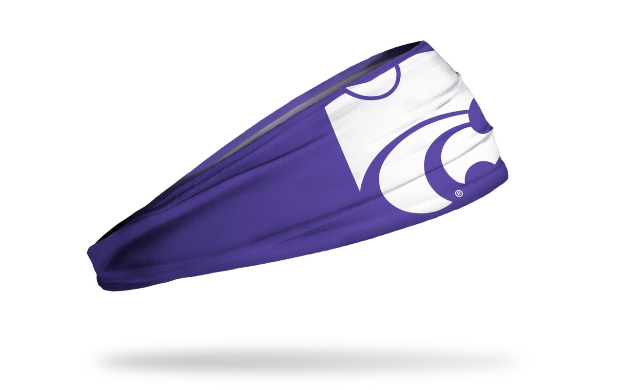 Kansas State University: Oversized Wildcat Big Bang Lite Headband - View 2