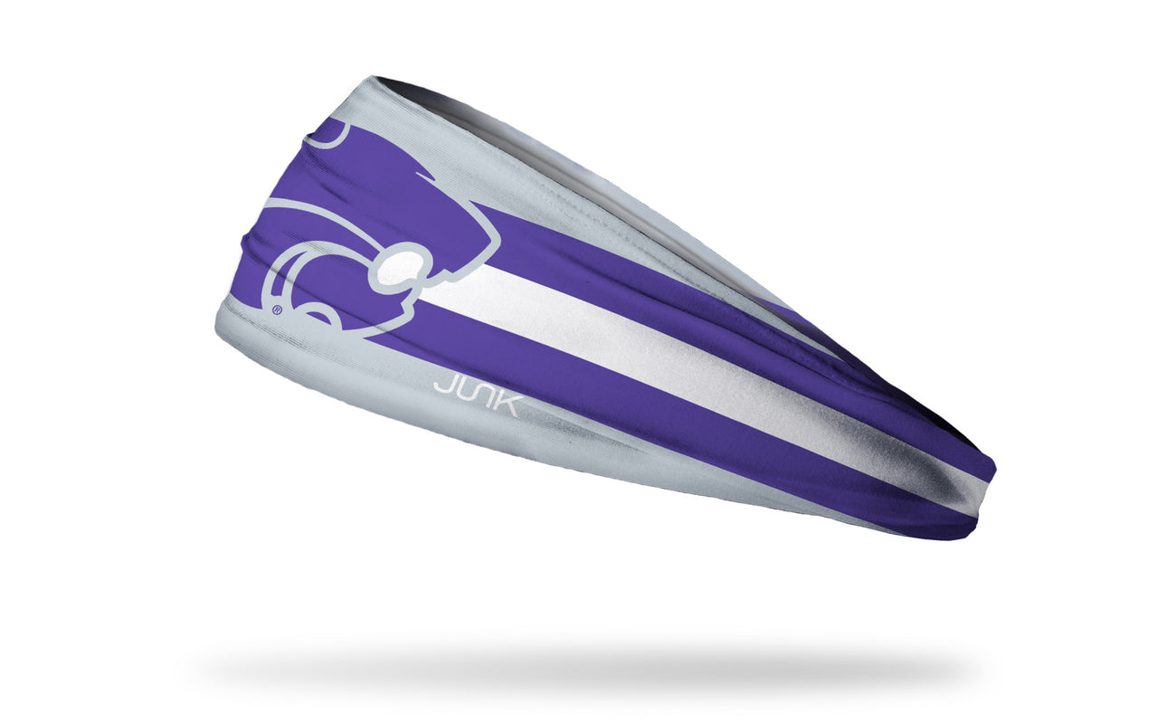 Kansas State University: Football Stripe Headband - View 1