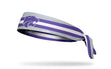 Kansas State University: Football Stripe Flex Tie Headband - View 1