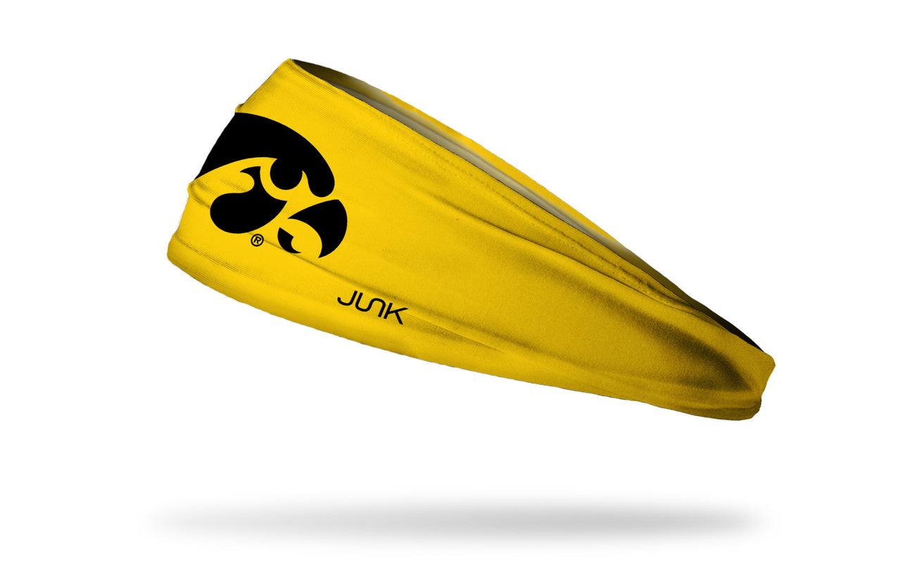 University of Iowa: Tiger Hawk Gold Headband - View 1