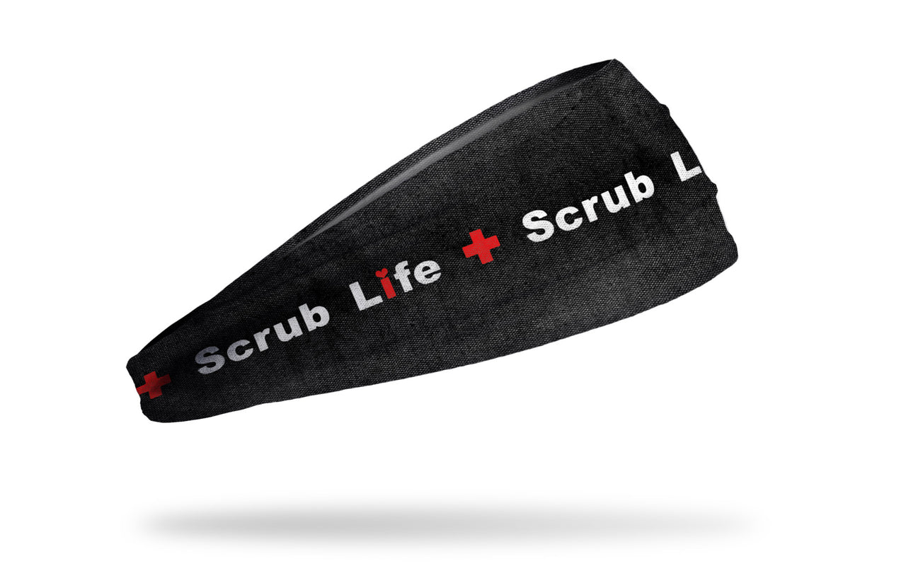 Scrub Life (Black) Big Bang Lite Headband - View 2