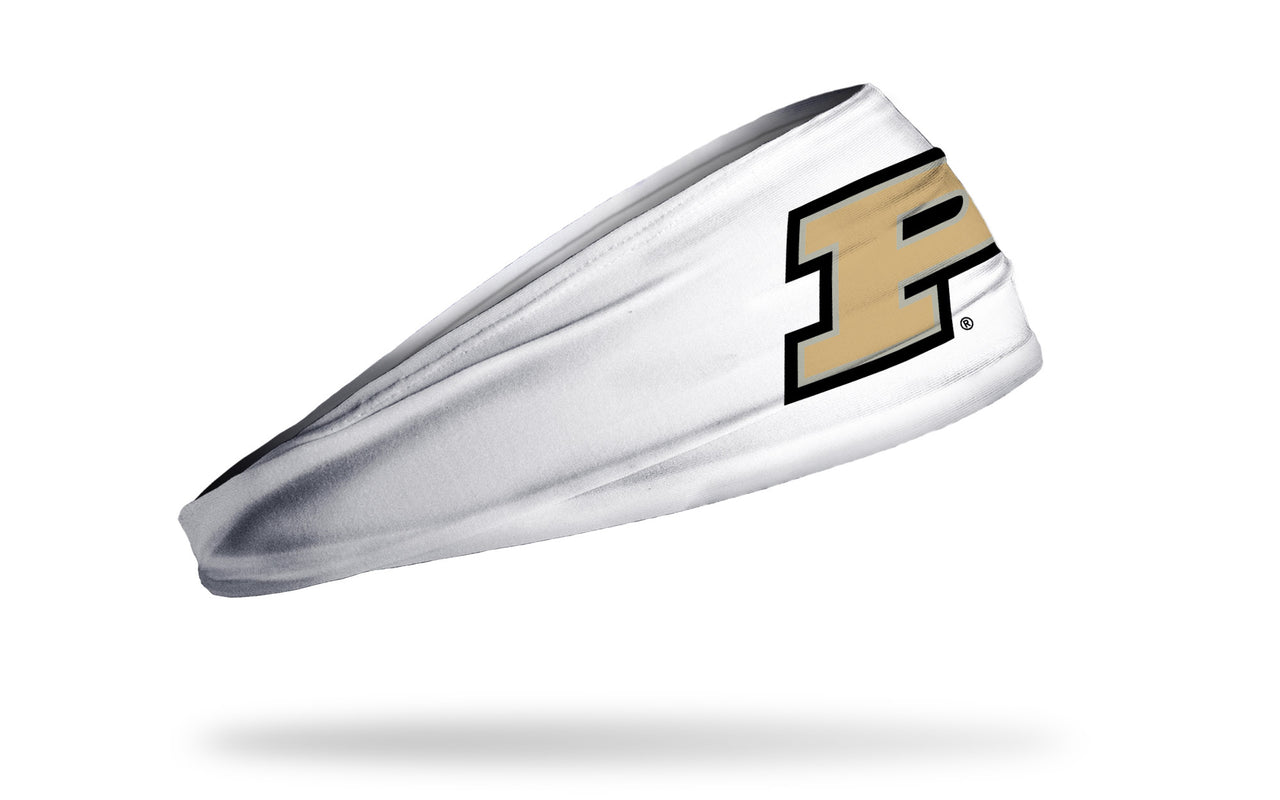 Purdue University: Logo White Big Bang Lite Headband - View 2