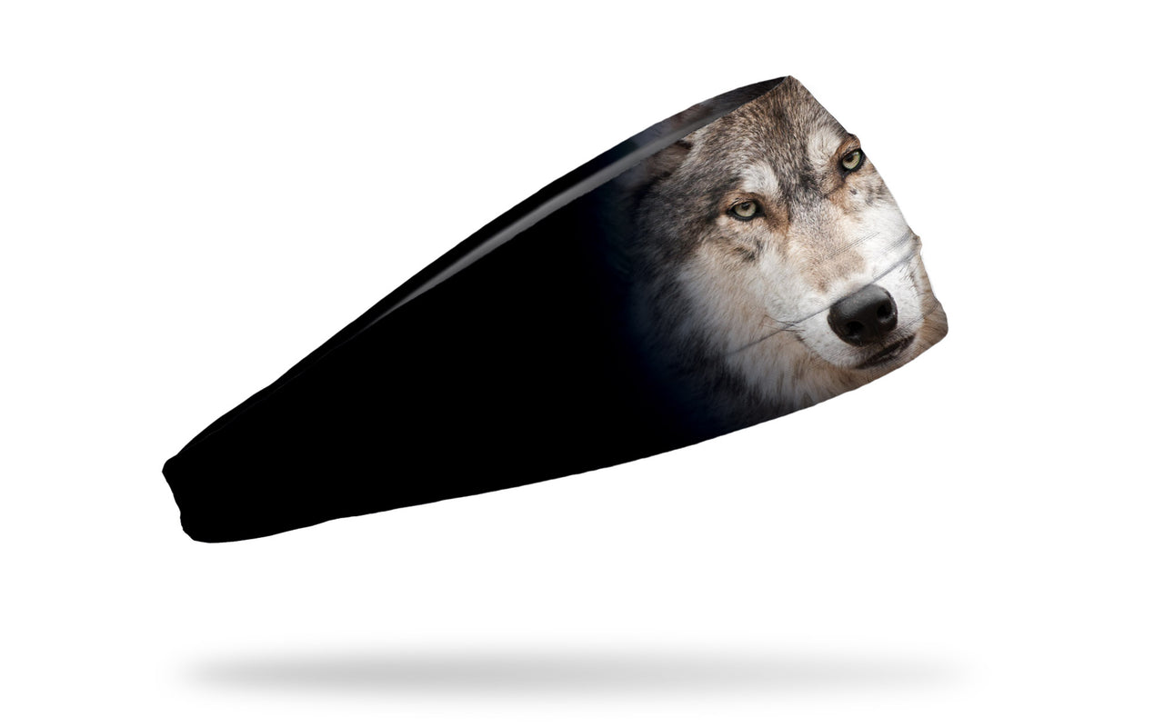 Gray Wolf Headband - View 2