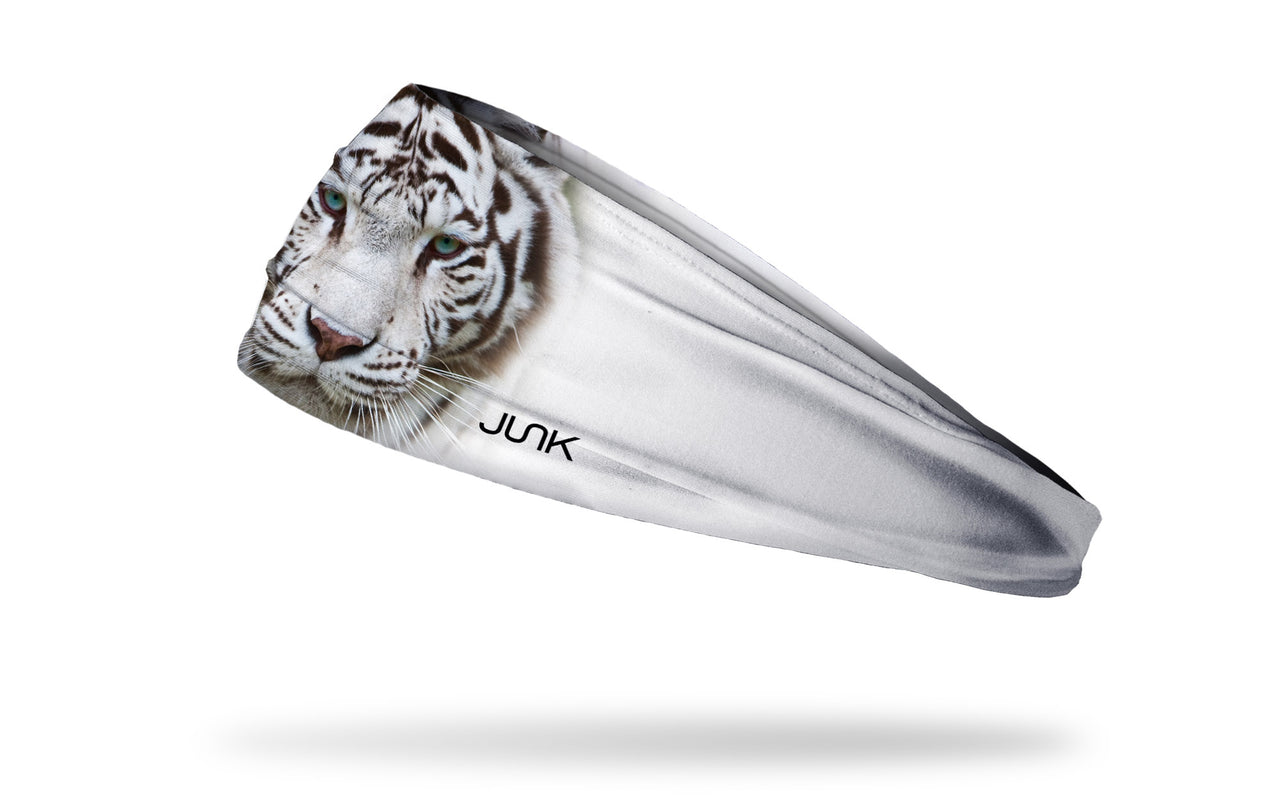 White Bengal Tiger Headband - View 1