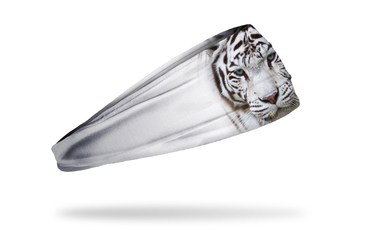 White Bengal Tiger Headband - View 2