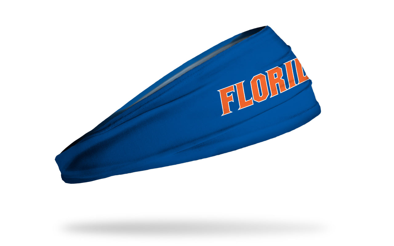 University of Florida: Wordmark Royal Big Bang Lite Headband - View 2