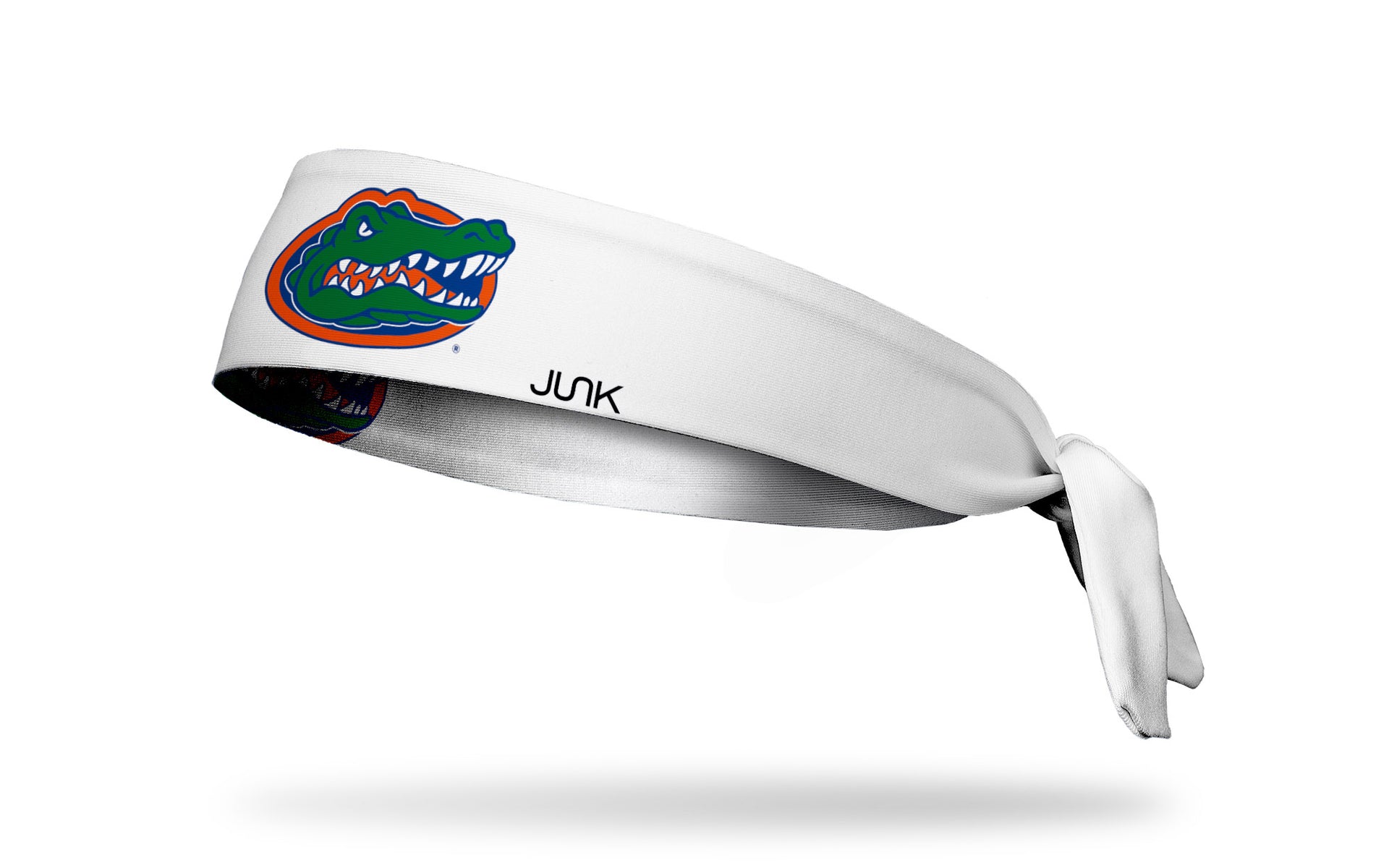 University of Florida: Logo White Tie Headband - View 1