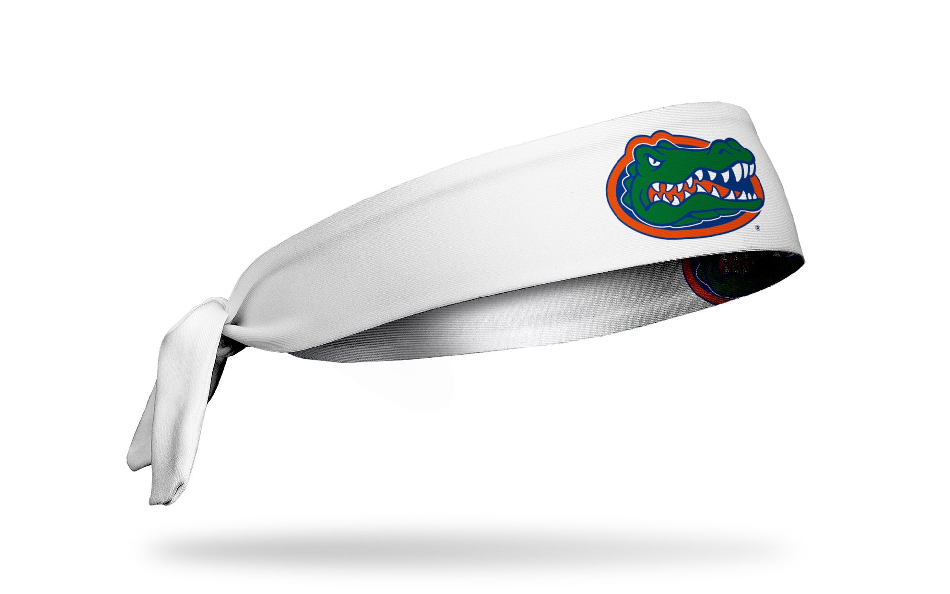 University of Florida: Logo White Tie Headband - View 2