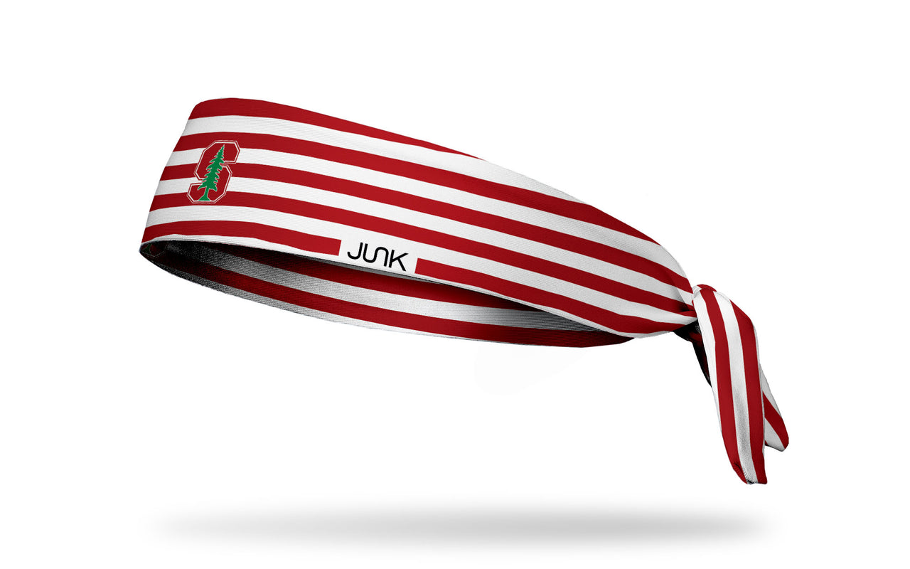 Stanford University: Logo Stripes Tie Headband - View 2