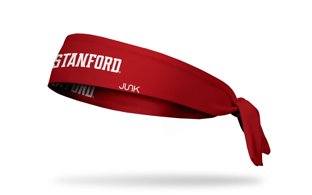 Stanford University: Wordmark Cardinal Tie Headband - View 1