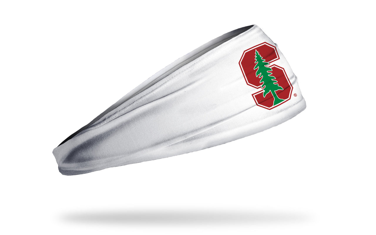 Stanford University: Logo White Headband - View 2