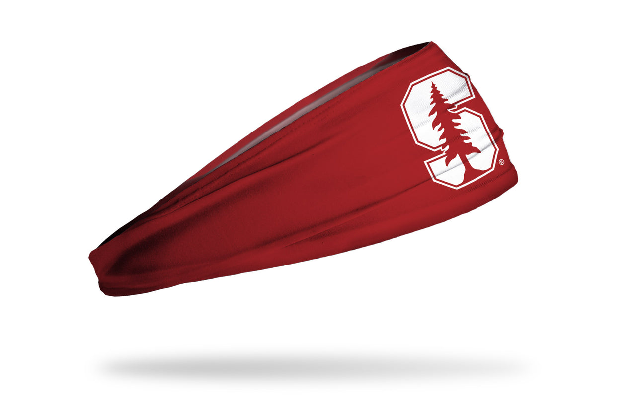 Stanford University: White Logo Cardinal Headband - View 2