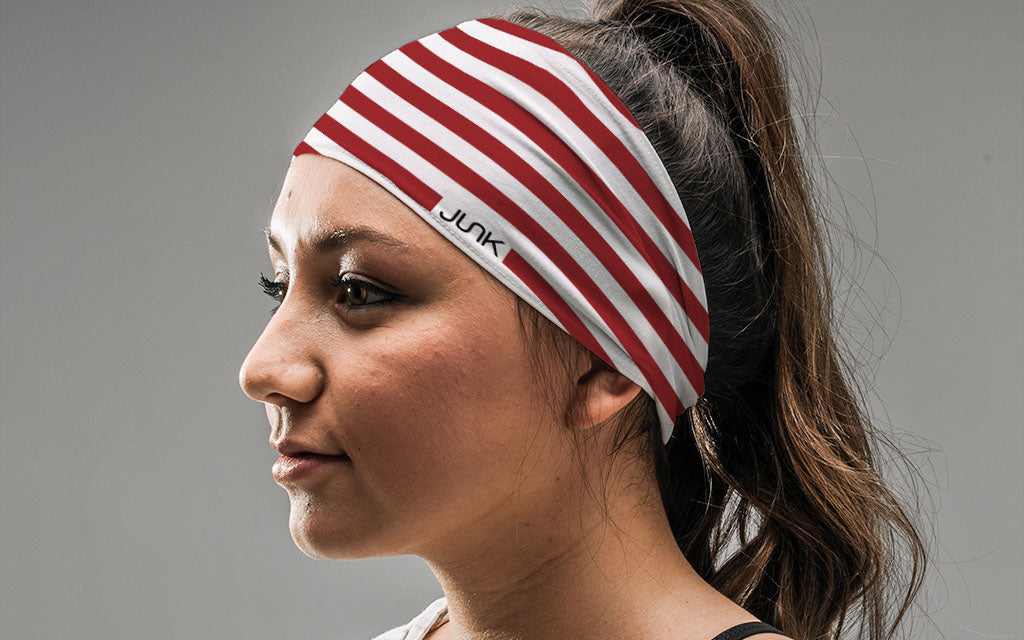 Stanford University: Logo Stripes Big Bang Lite Headband - View 3