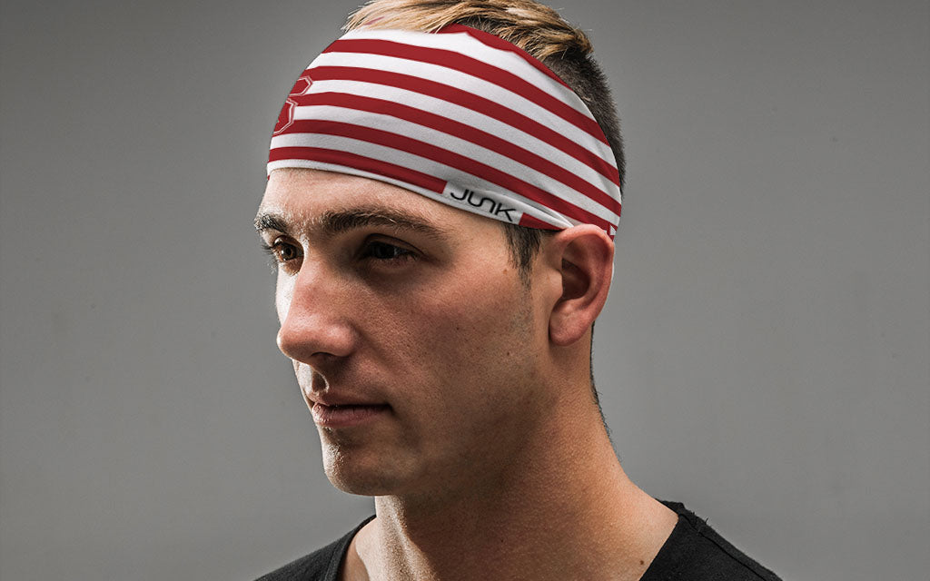 Stanford University: Logo Stripes Big Bang Lite Headband - View 4