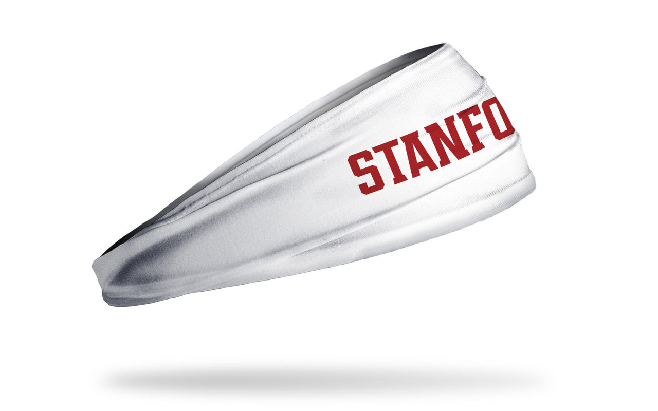 Stanford University: Wordmark White Headband - View 2