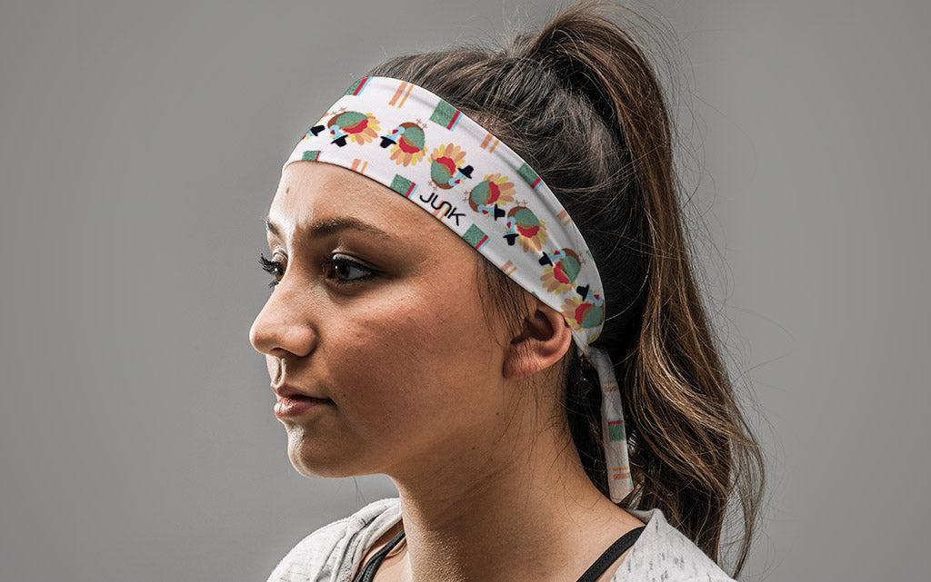 Turkey Tumble Flex Tie Headband - View 3