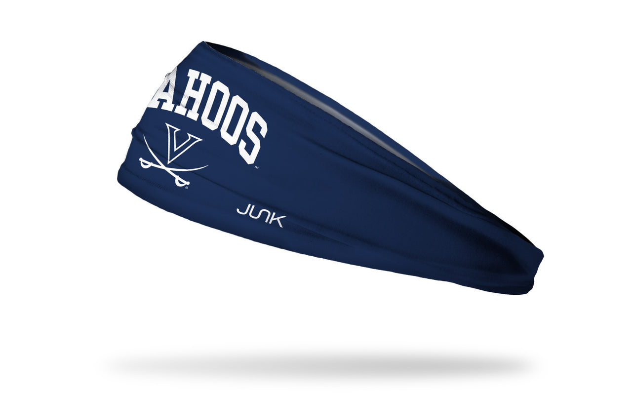 University of Virginia: Wahoos Navy Headband - View 1