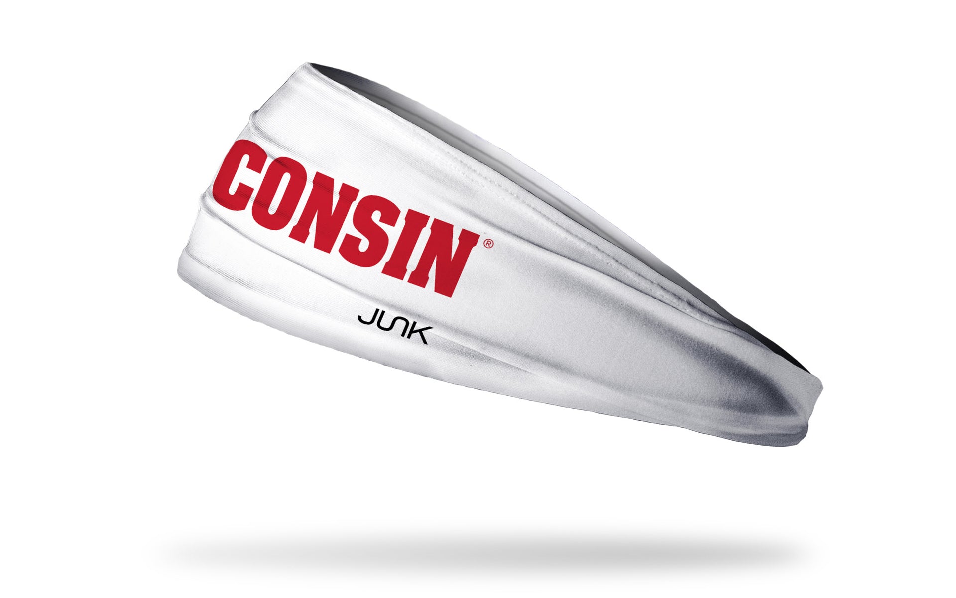 University of Wisconsin: On Wisconsin White Big Bang Lite Headband - View 1