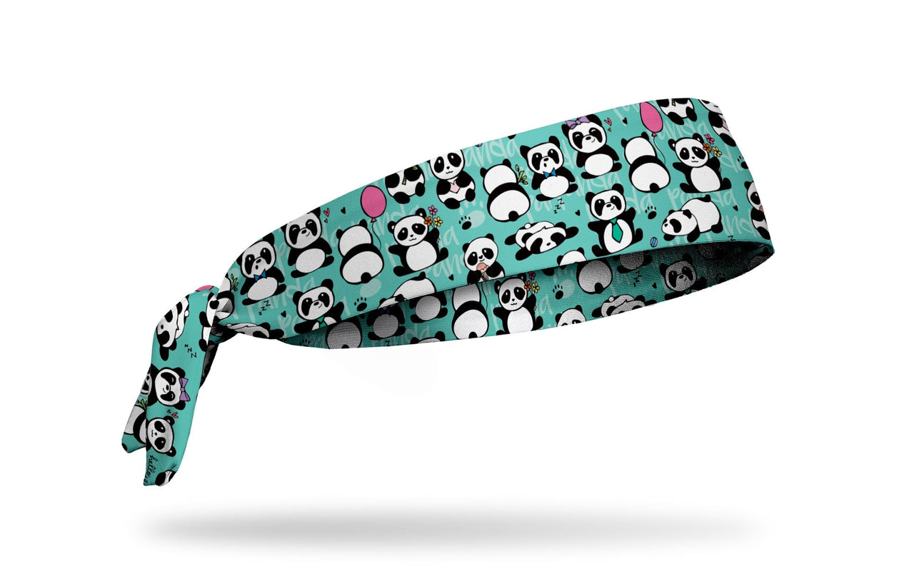Panda-Monium Tie Headband