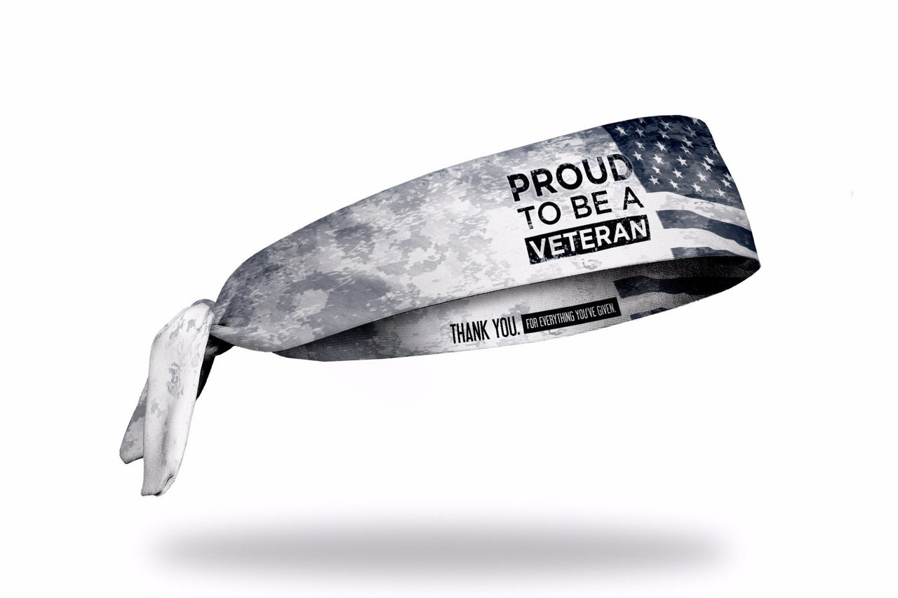 Home of the Brave Tie Headband - View 1