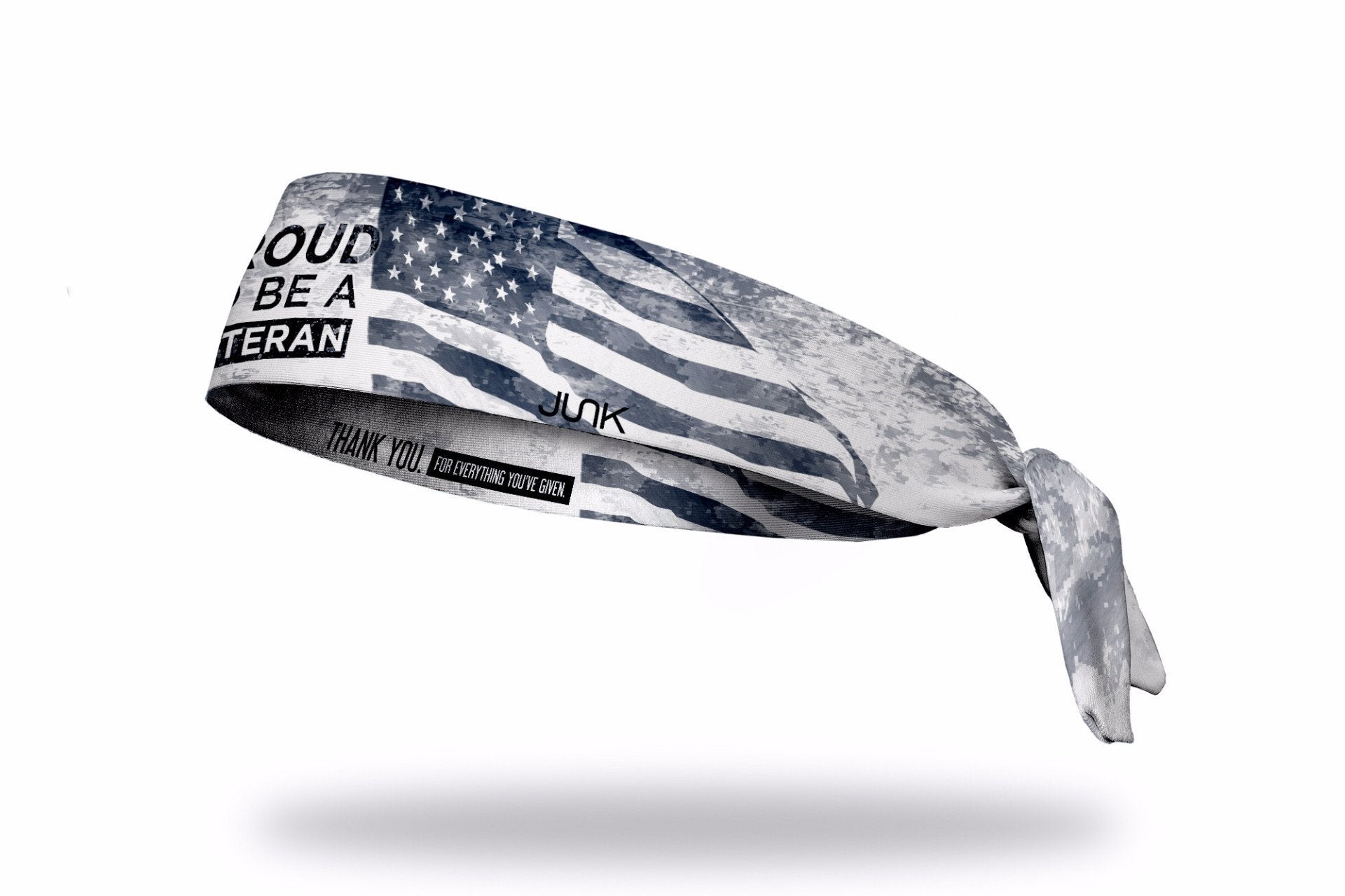 Home of the Brave Tie Headband - View 2