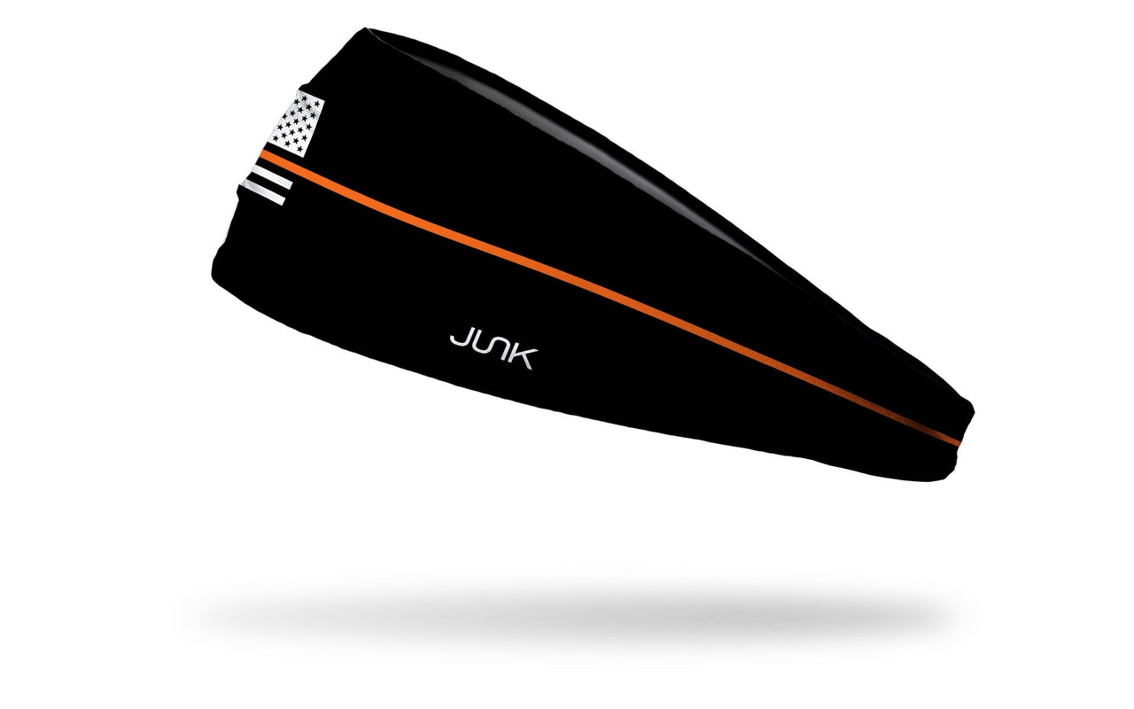 Thin Orange Line, JUNK athletic headband
