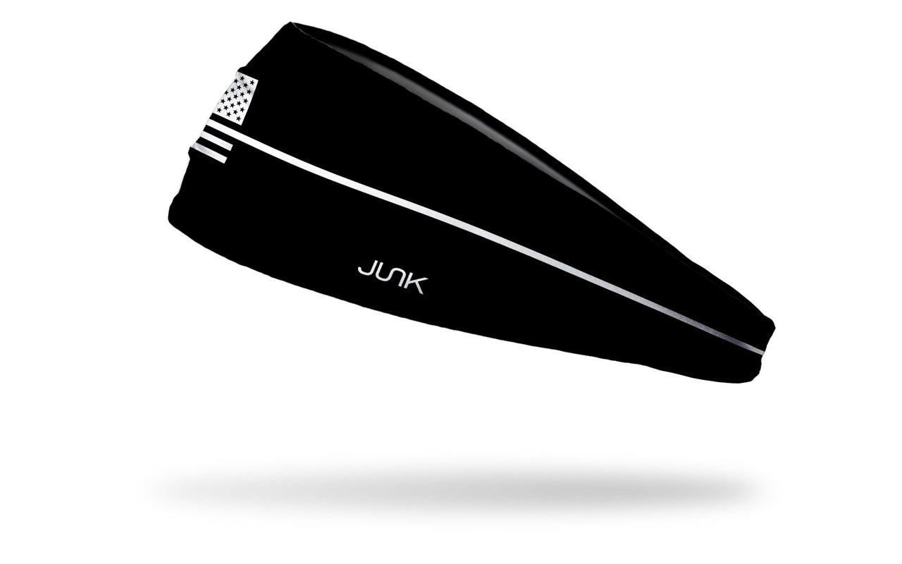 Thin White Line, JUNK athletic headband