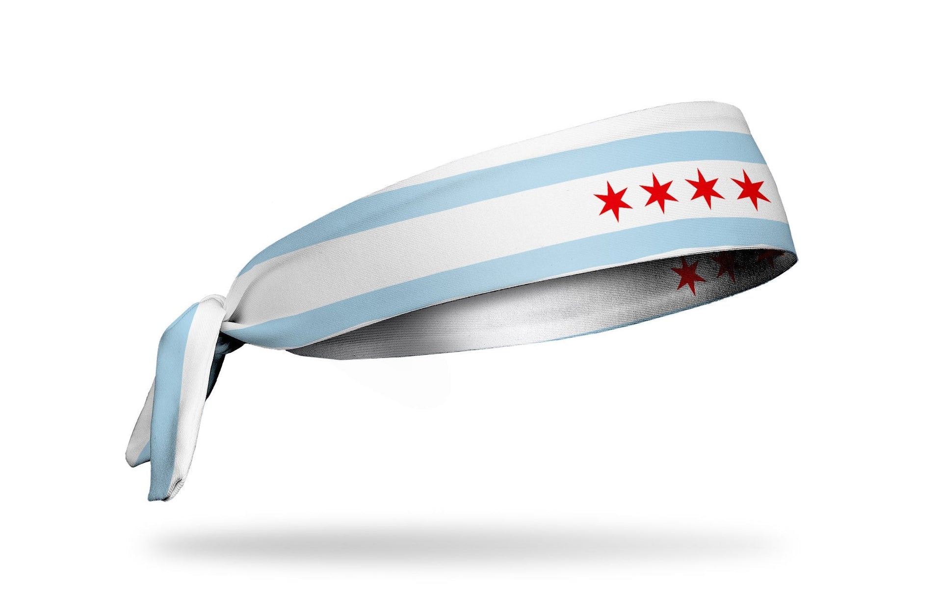 Chicago Flag Tie Headband - View 2