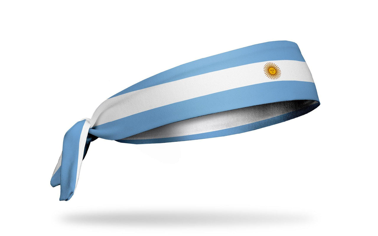 Argentina Flag Tie Headband - View 2