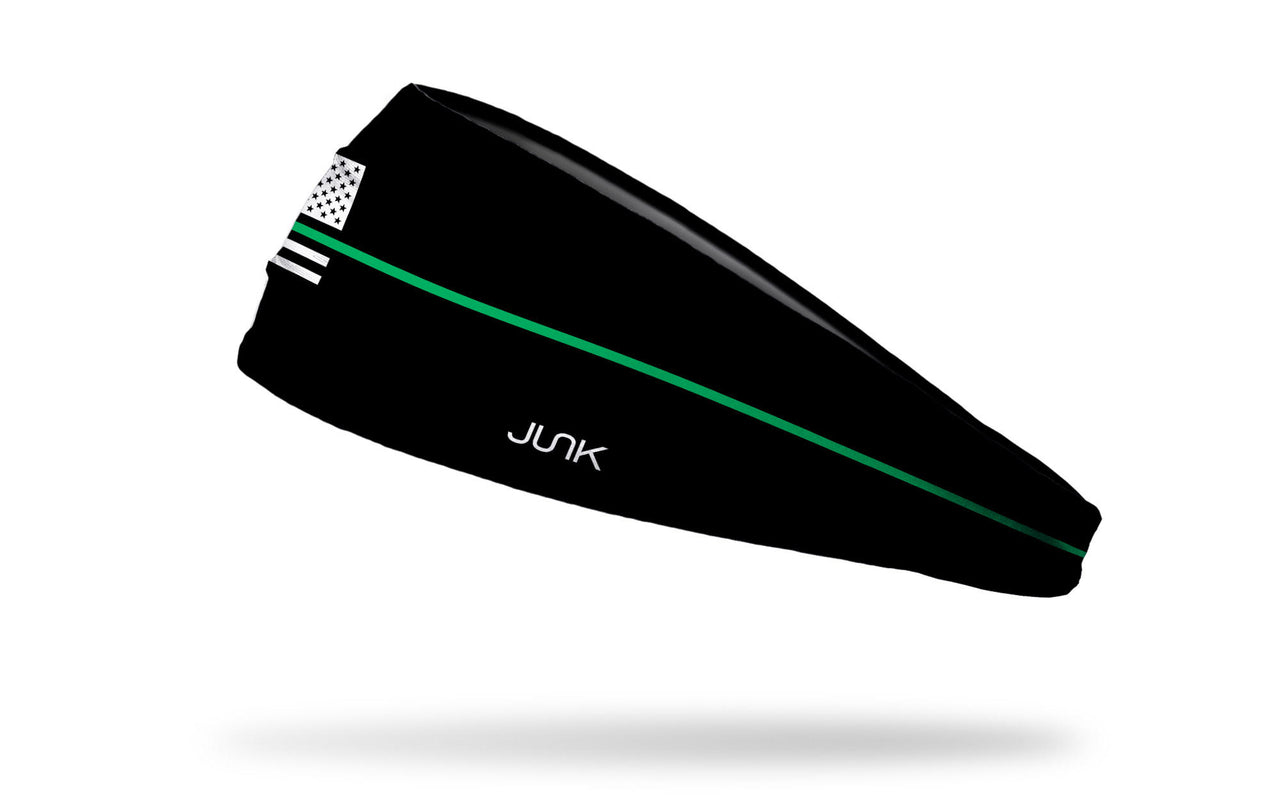 Thin Green Line Headband - View 2