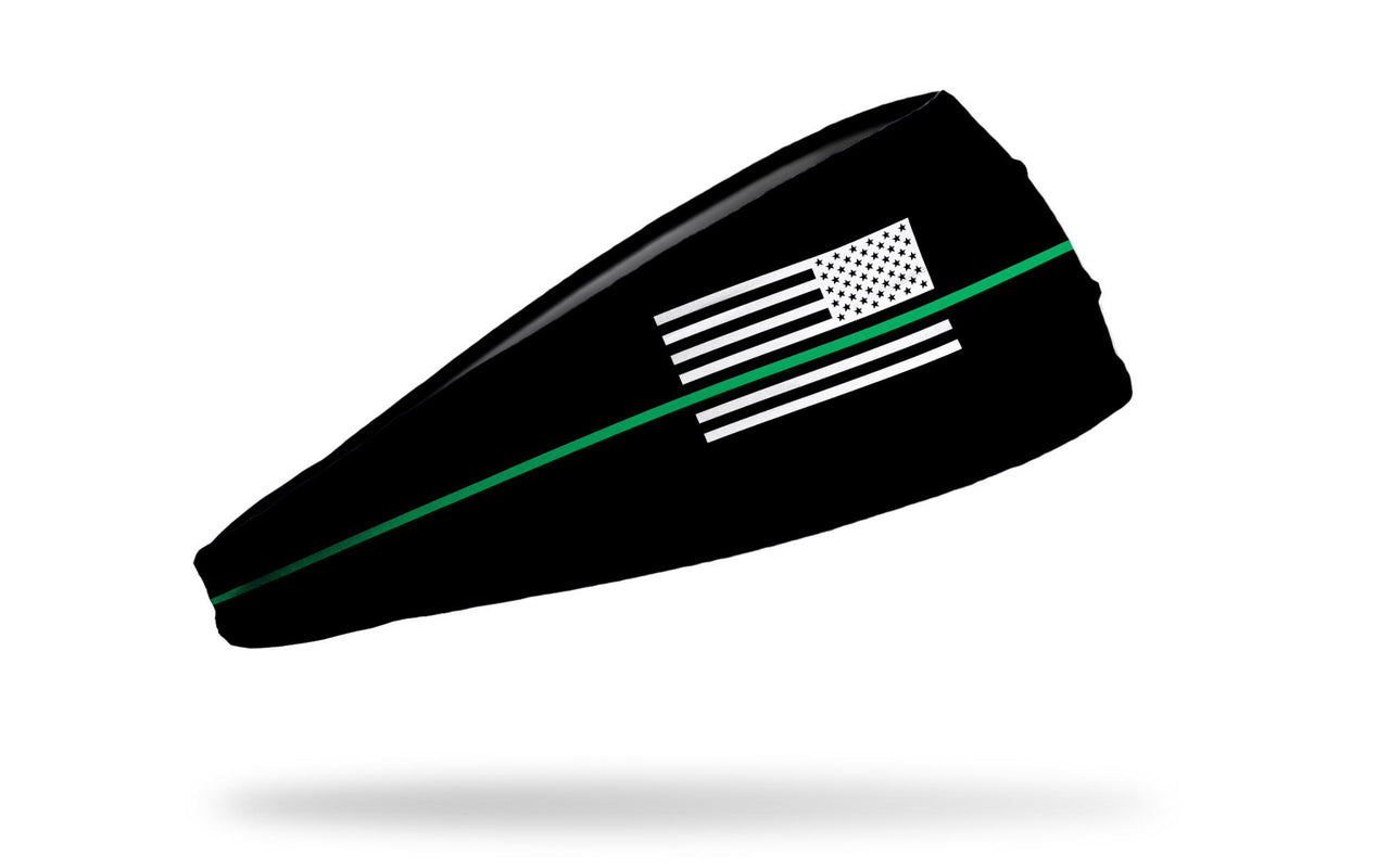 Thin Green Line Headband - View 1