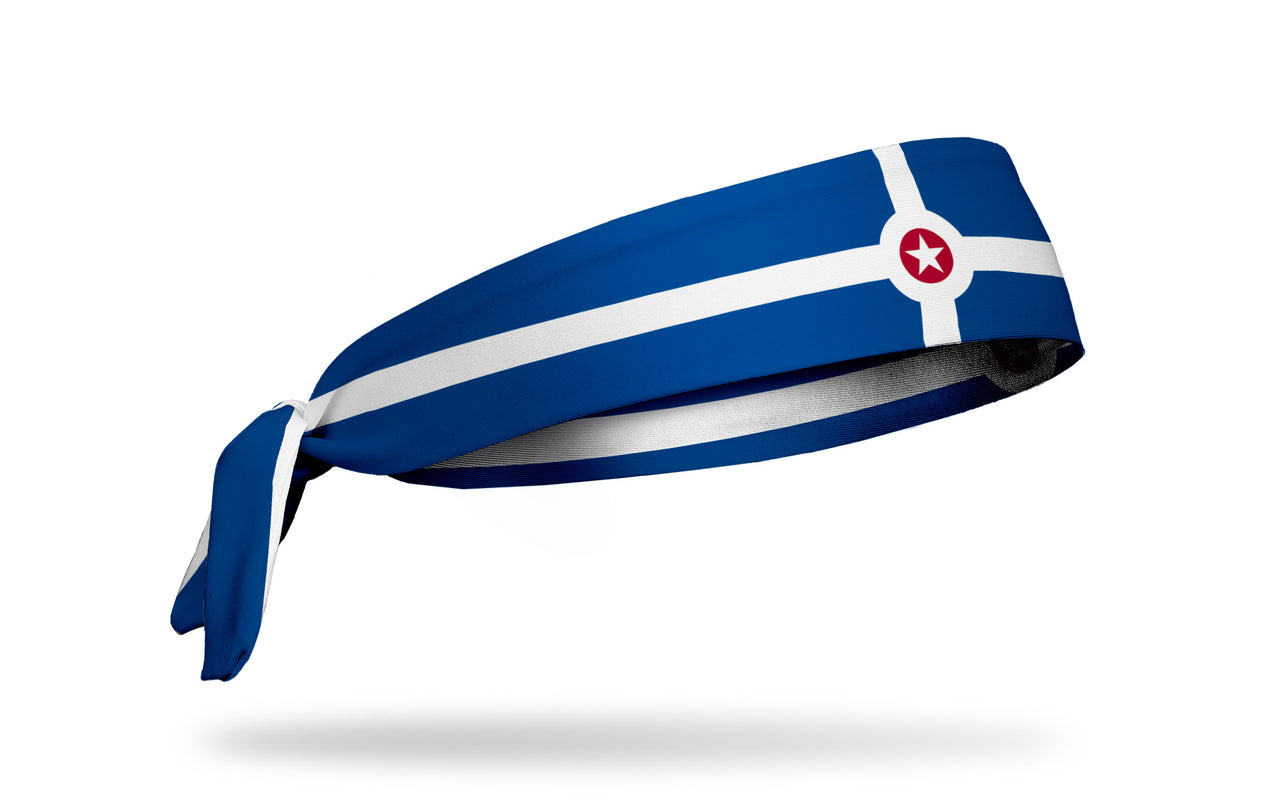 Indianapolis Flag Tie Headband - View 2
