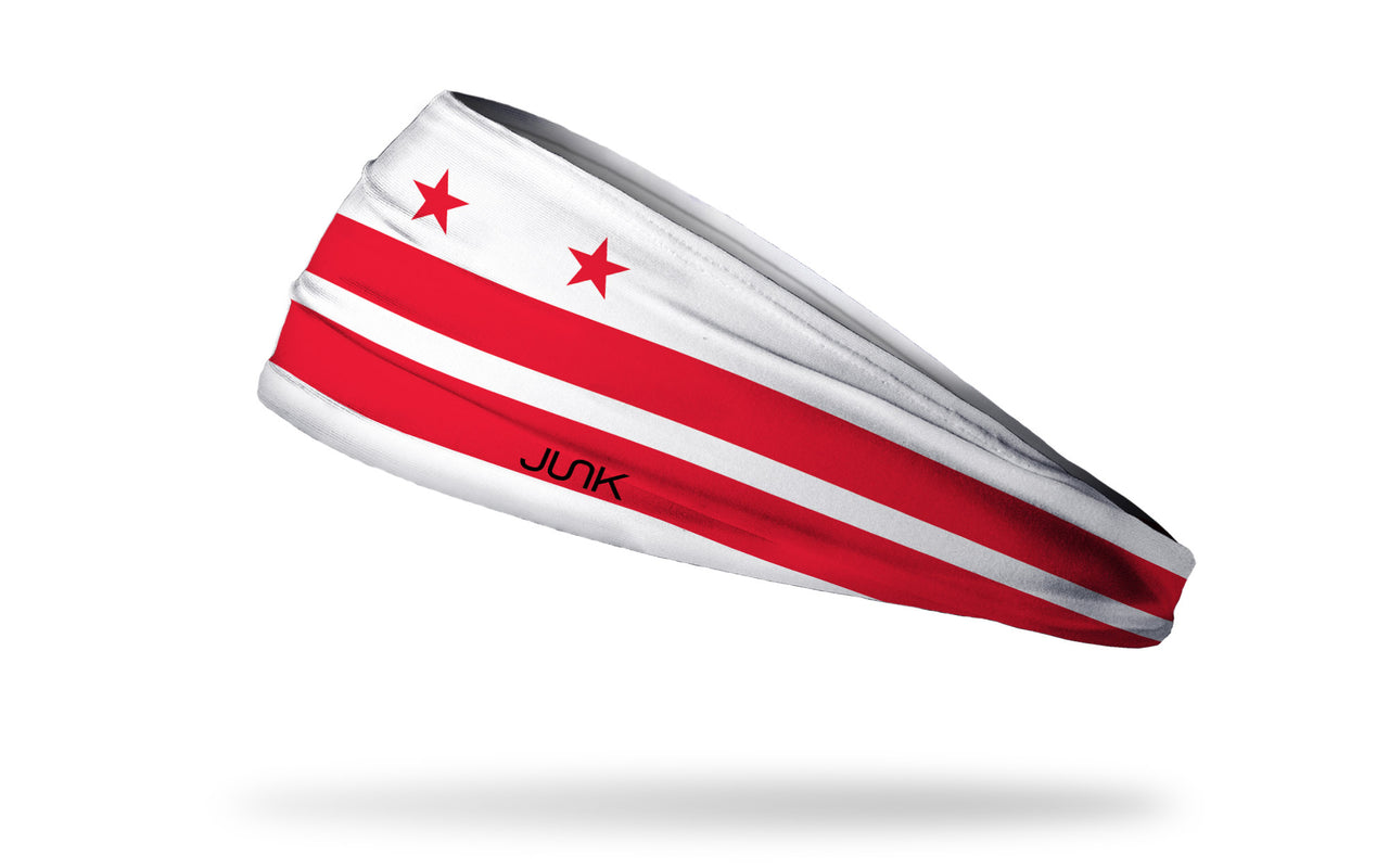 Washington D.C Flag Headband left side