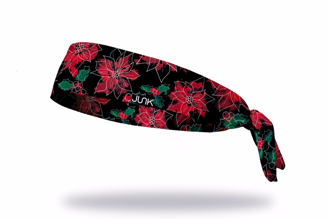 Winter's Bouquet Tie Headband