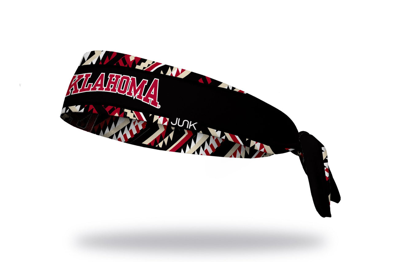 University of Oklahoma: South Oval Flex Tie Headband - View 1