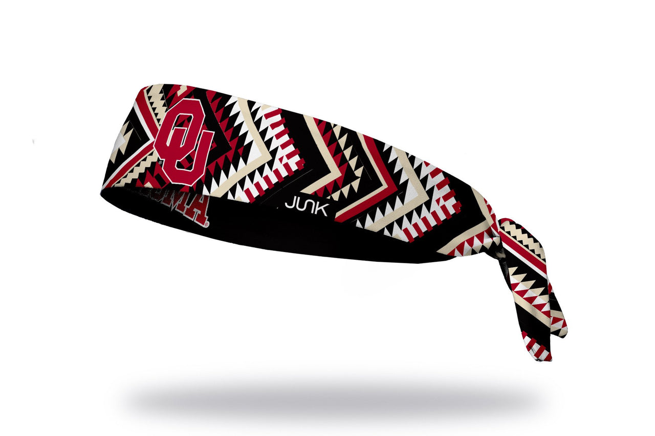 University of Oklahoma: South Oval Flex Tie Headband - View 2