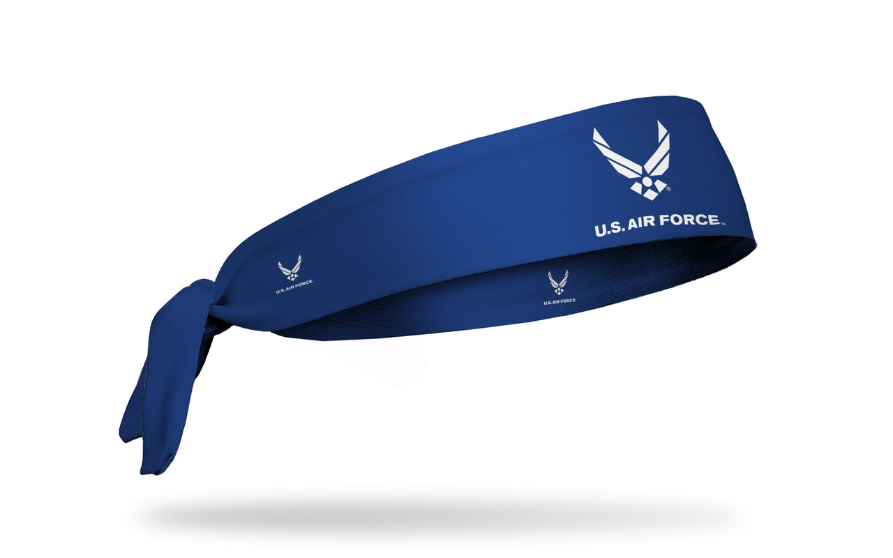 Air Force: Logo Blue Flex Tie Headband - View 2
